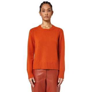 Alpha Studio Orange Cashmere Sweater