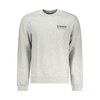 Napapijri Gray Cotton Sweater