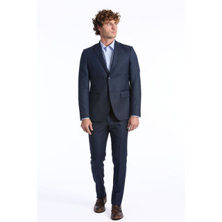 Baldinini Trend Blue Wool Men Suit