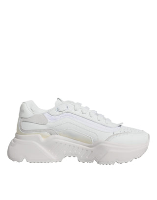 Dolce & Gabbana White Daymaster Low Top Sneakers Shoes