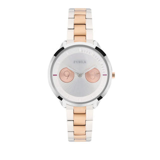 Furla Silver Steel Watch