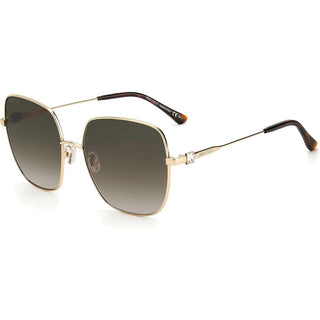 Jimmy Choo Gold Metal Sunglasses