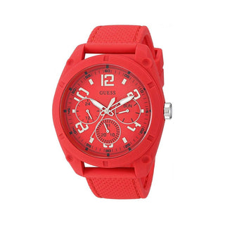 Guess Red Silicone Watch