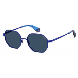 Polaroid Blue Metal Sunglasses