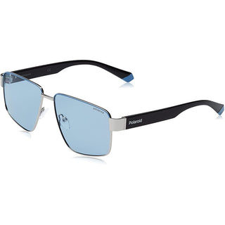 Polaroid Blue Metal Sunglasses