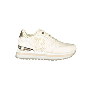 Laura Biagiotti Beige Polyethylene Women Sneaker