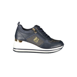 Laura Biagiotti Blue Polyester Women Sneaker