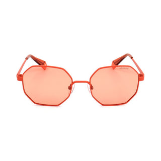 Polaroid Orange Metal Sunglasses