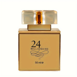 24 Millionaire Vanilla Perfume for Women - BPA Free, Floral Fragrance Notes, 10-20% Concentration, Perfect for Dating, Work, Sports, Perfect Gift for Halloween and Christmas.