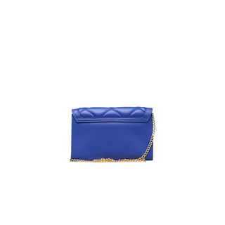 Love Moschino Blue Polyethylene Women's Crossbody Bag