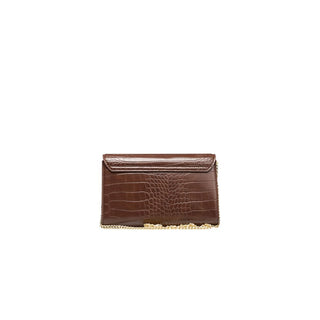 Love Moschino Brown Polyethylene Women's Crossbody