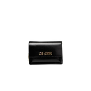 Love Moschino Black Polyethylene Women's Crossbody Bag