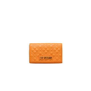 Love Moschino Orange Polyethylene Women's Crossbody Bag