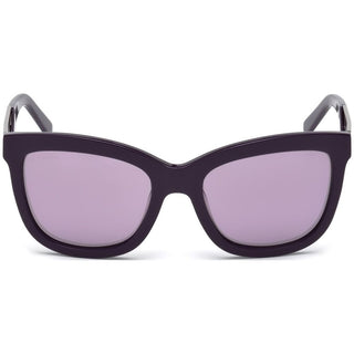 Swarovski Purple Plastic Sunglasses