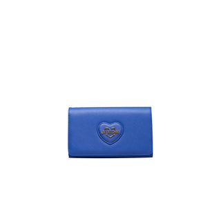 Love Moschino Blue Polyethylene Women's Crossbody Bag