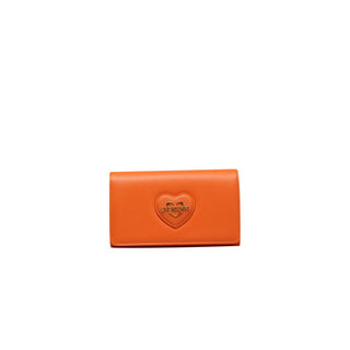 Love Moschino Orange Polyethylene Women's Crossbody Bag