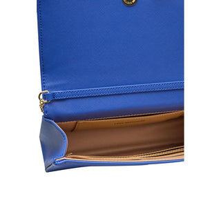 Love Moschino Blue Polyethylene Women's Crossbody Bag