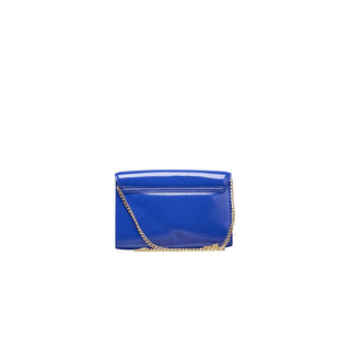 Love Moschino Blue Polyethylene Women's Crossbody