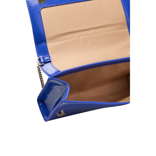 Love Moschino Blue Polyethylene Women's Crossbody