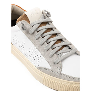 P448 White Leather Sneaker