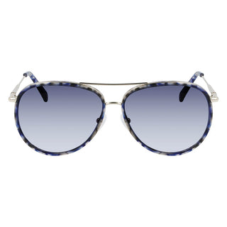 Longchamp Gold Metal Sunglasses