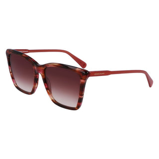 Longchamp Red Acetate Sunglasses