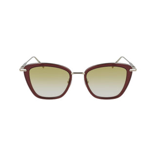 Longchamp Red Metal Sunglasses