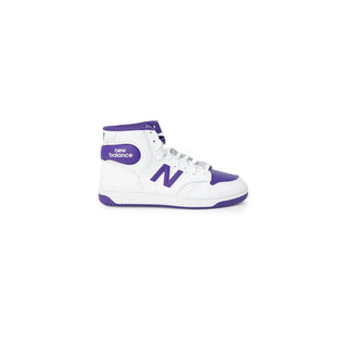 New Balance Purple Leather Sneaker