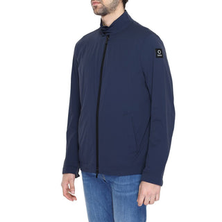 Suns Blue Nylon Jackets & Coat