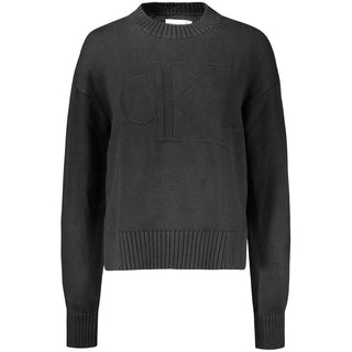 Calvin Klein Black Cotton Sweater