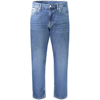 Calvin Klein Blue Cotton Jeans &amp; Pant