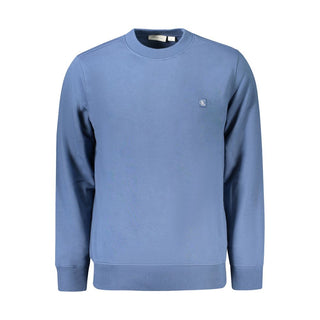 Calvin Klein Blue Cotton Sweater