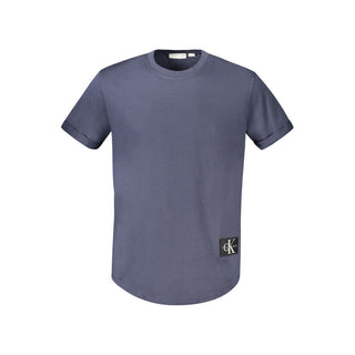 Calvin Klein Blue Cotton T-Shirt