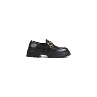 Love Moschino Black Polyethylene Flat Shoes