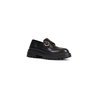 Love Moschino Black Polyethylene Flat Shoes