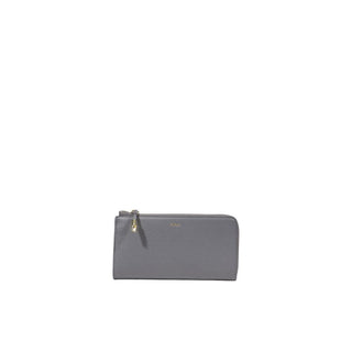 Furla Gray Leather Wallet