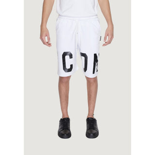 Icon White Cotton Bermuda