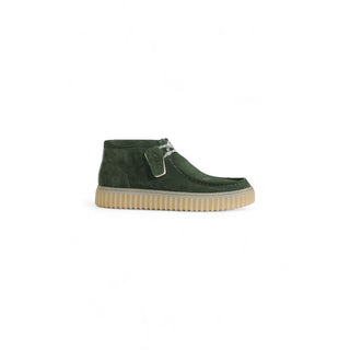 Clarks Green Suede Boot