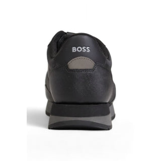 Hugo Boss Black Fabric Sneaker