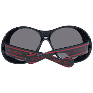 Moncler Black Unisex Sunglasses