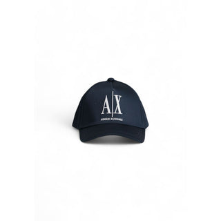 Armani Exchange Blue Cotton Hats &amp; Cap