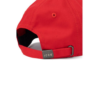 Icon Red Cotton Hats &amp; Cap