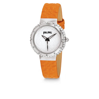 Follie Follie Orange Leather Watch