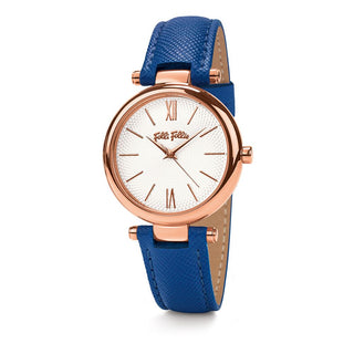 Folli Follie Blue Leather Watch