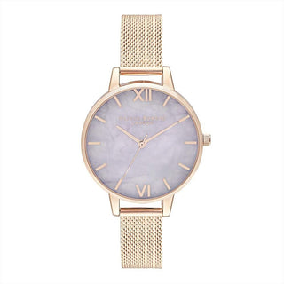 Olivia Burton Gold Steel Watch