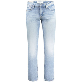 Guess Jeans Light Blue Cotton Jeans &amp; Pant