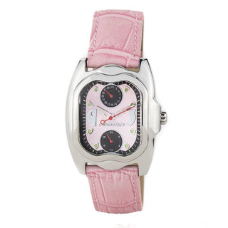 Chronotech Multicolor Leather Watch