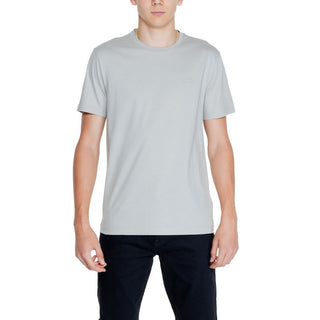 Calvin Klein Gray Cotton T-Shirt