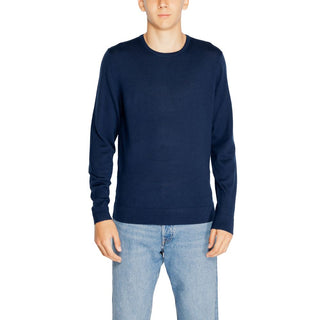 Calvin Klein Blue Recycled Wool T-Shirt