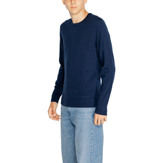 Calvin Klein Blue Recycled Wool T-Shirt